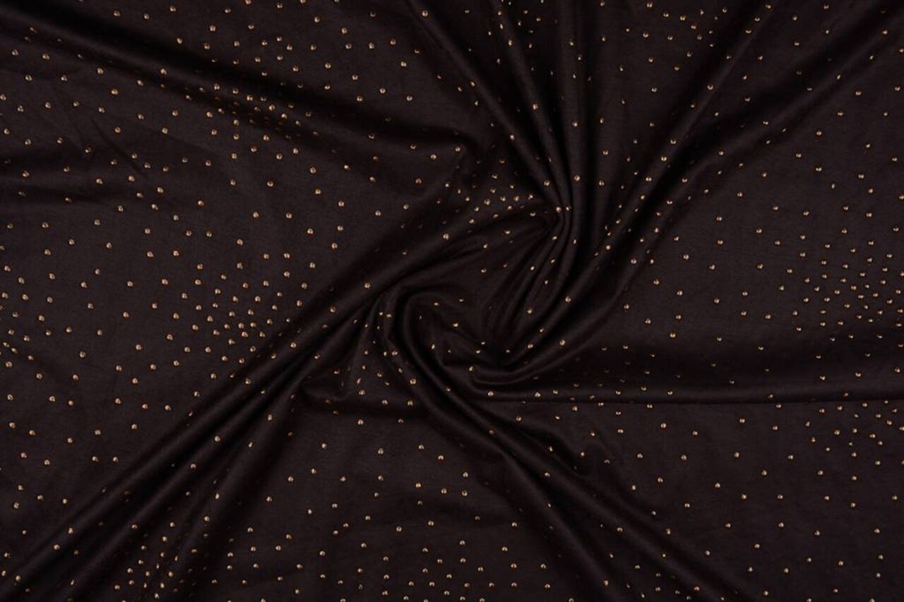 Suede gold drop Brown