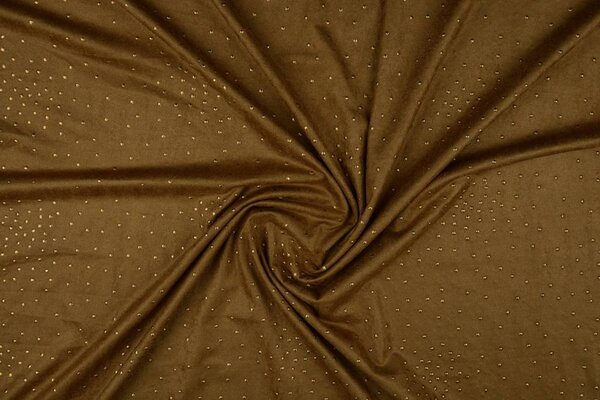 Suede gold drop Mokka Braun Suede gold drop Mokka Braun