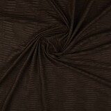 Suede plissé Donker bruin