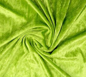 Pannesamt Stoff Lime