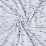 Viscose Slub Melange White