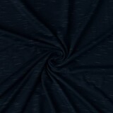 Viscose Melange Slub Politie Blauw