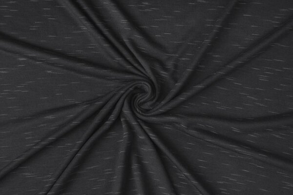 Viscosa Jaspeado Slub Gris Oscuro