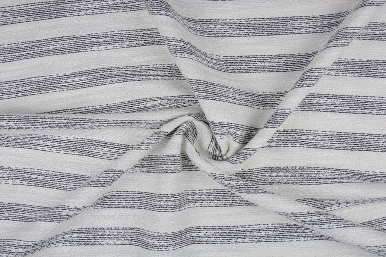 Bouclé chenille Zwart