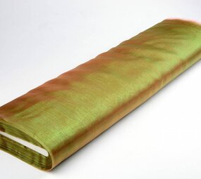 Organza Two-Tonalità Verde-Rosso Organza Two-Tonalità Verde-Rosso