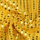 Sequins on Lurex Gold-gold