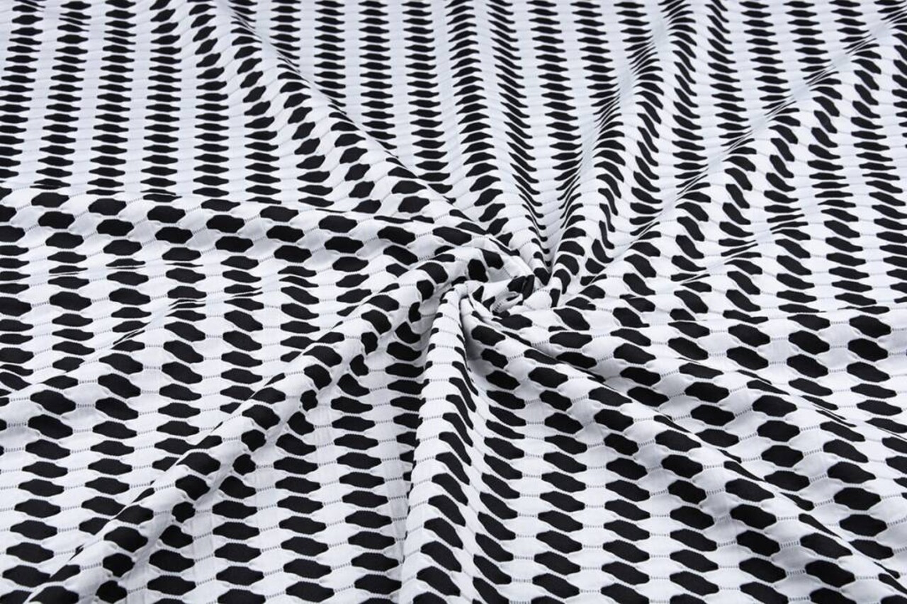 Zomer Jersey Lipo Zwart-wit 4