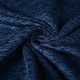 Knitted Fleece 3- Tone Navy Blue