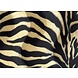 Velboa Zèbre Noir-Sable