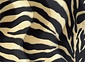 Velboa Zèbre Noir-Sable