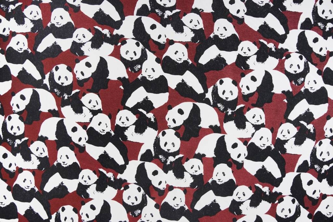 SweatStoff Alpenfleece Panda's Bordeaux