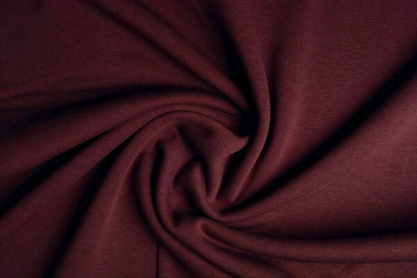 Oeko-Tex®  Tejido de Sudadera Burdeos
