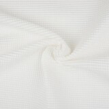 Oeko-Tex®  Nido de Abeja Algodón Crema