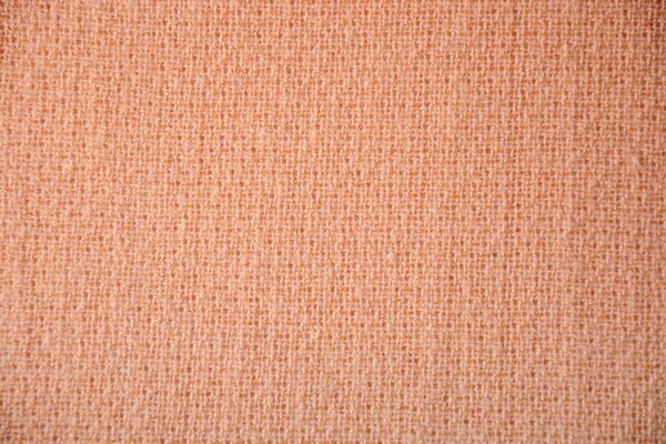 Woolen fabric Peach