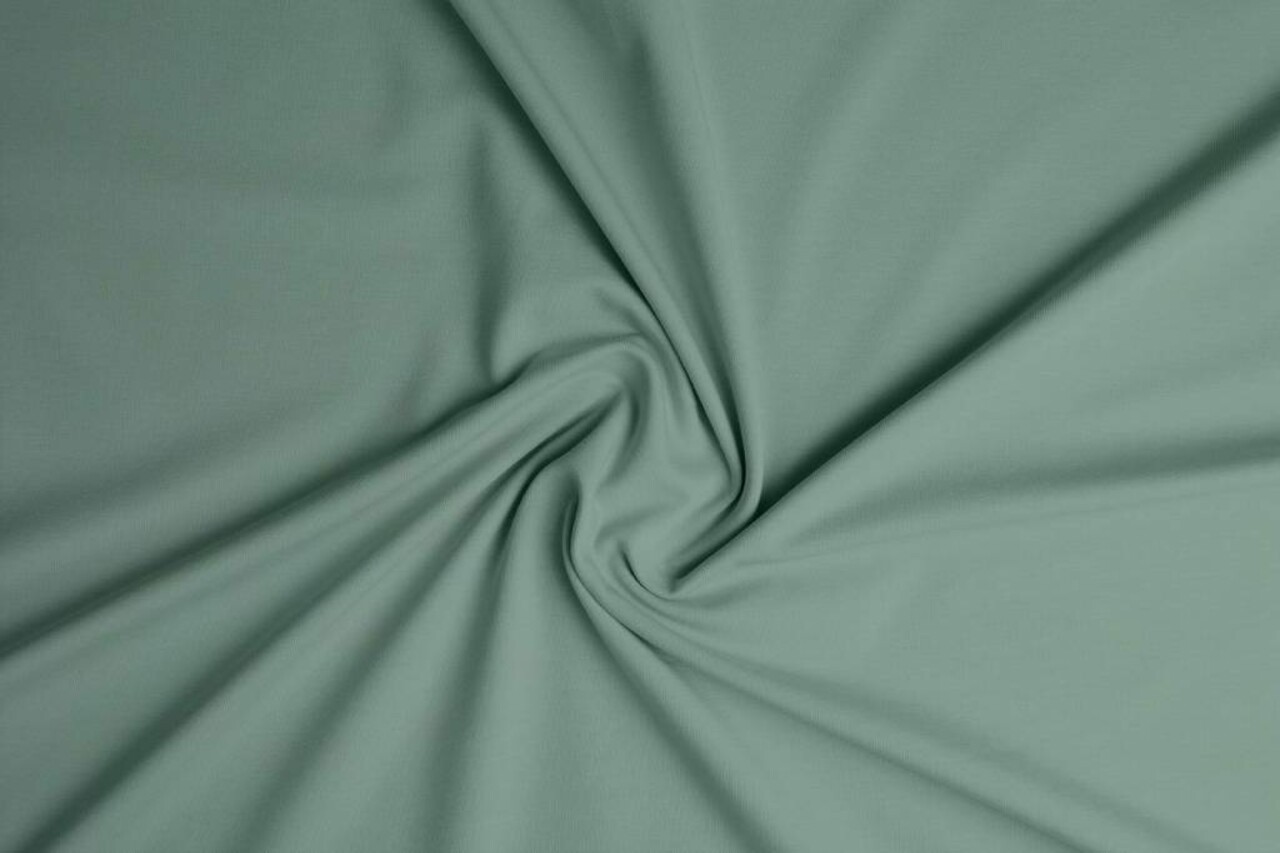 Oeko-Tex® Cotton Jersey Oud Groen Oeko-Tex® Cotton Jersey Oud Groen