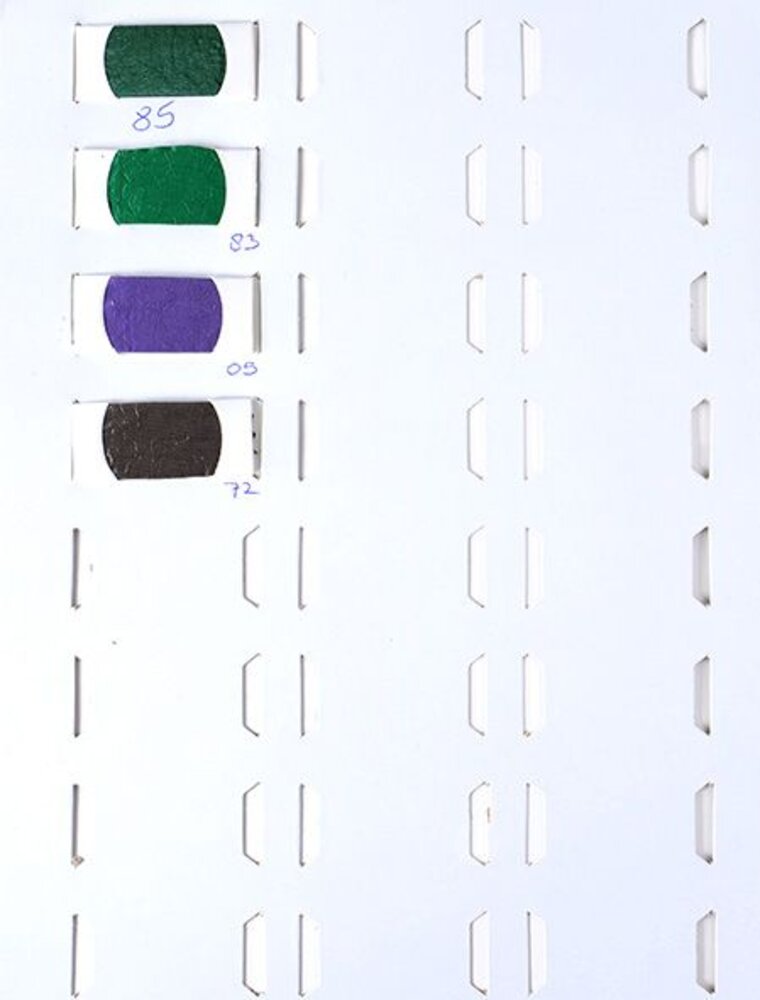 Stalenkaart Crinkle Taft 0723 Stalenkaart Crinkle Taft 0723