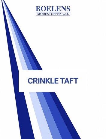 Staalkaart Crinkle TaftStoff Staalkaart Crinkle TaftStoff