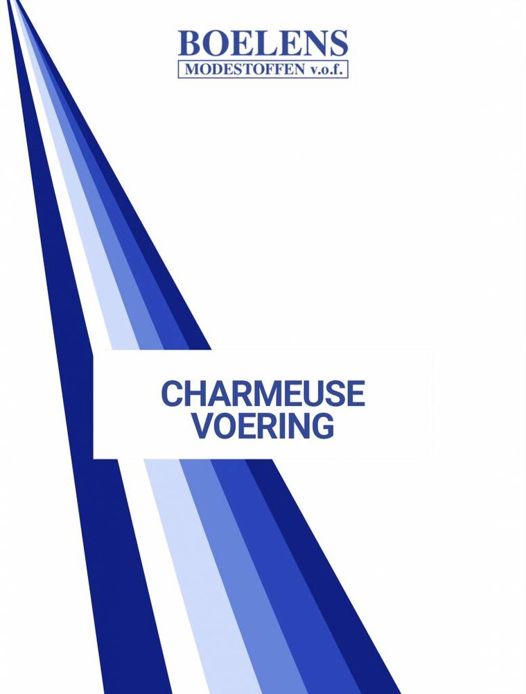 Stalenkaart Charmeuse Voering