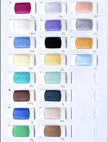 Samplecard Charmeuse Lining