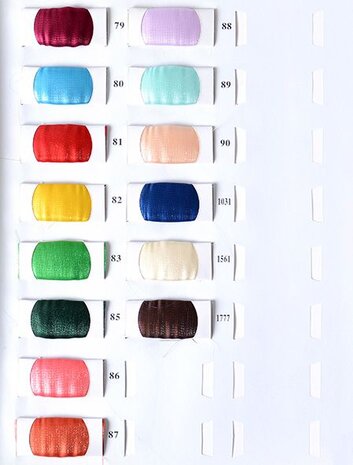 Samplecard Korean Silk