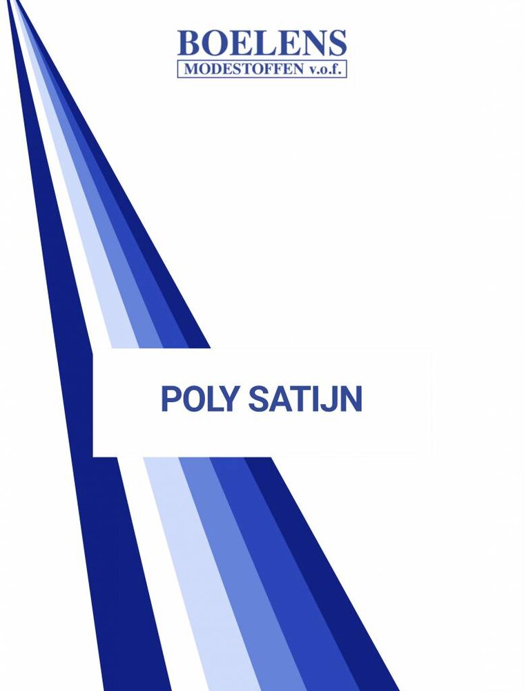 Stalenkaart Poly Satijn Stalenkaart Poly Satijn
