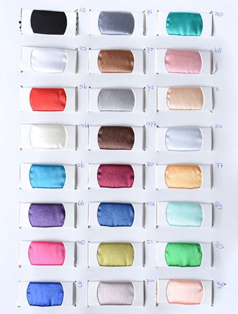 Samplecard Stretch Satin