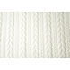 Tricoté Torsade Tissu Jersey Crème Tricoté Torsade Tissu Jersey Crème