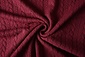 Knitted Cable fabric tricot Bordeaux