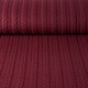 Knitted Cable fabric tricot Bordeaux