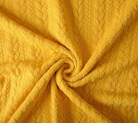 Knitted Cable fabric tricot Oker