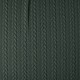 Knitted Cable fabric tricot Army Green