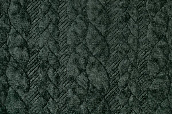 Gestrickte Kabel Stoff tricot Armeegrün Gestrickte Kabel Stoff tricot Armeegrün