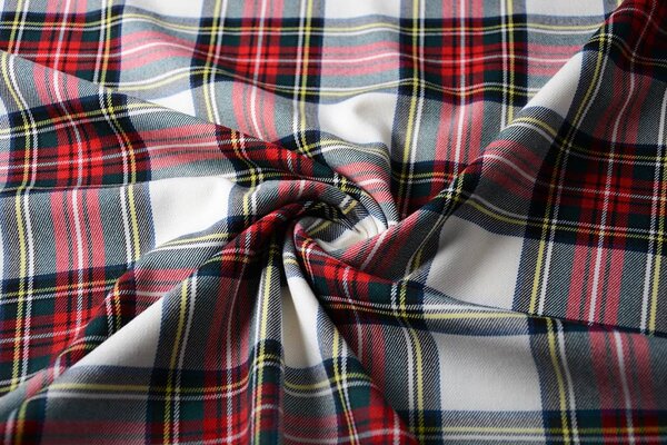 Schottische Tartan überprüft Stoff stretch 9 Schottische Tartan überprüft Stoff stretch 9