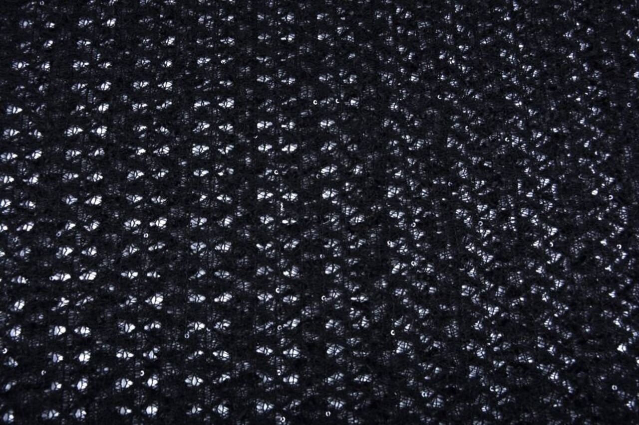 Lace sequ Black