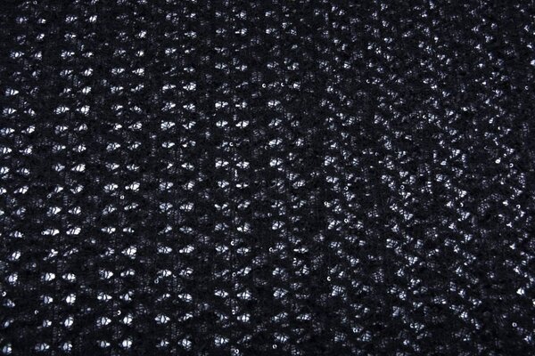 Lace sequ Black