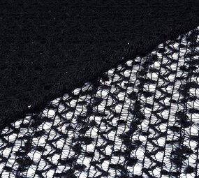 SpitzenStoff Sequ Schwarz SpitzenStoff Sequ Schwarz