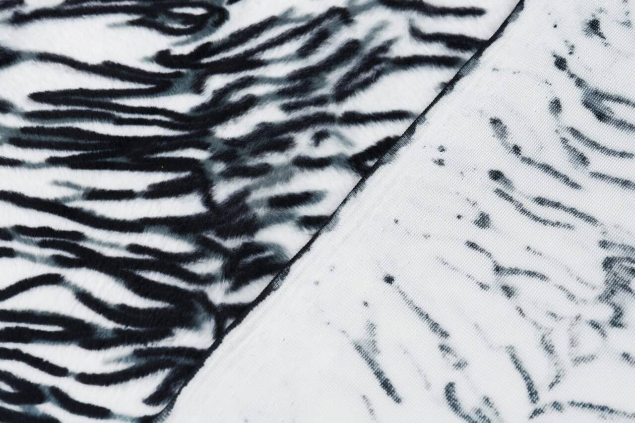 Velboa Witte Tijgerprint