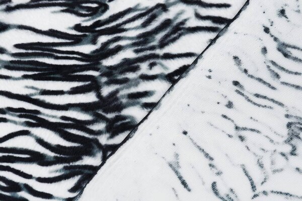 Velboa Bianco Tijgerprint Velboa Bianco Tijgerprint