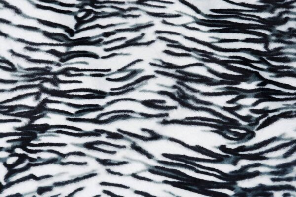 Velboa Witte Tijgerprint