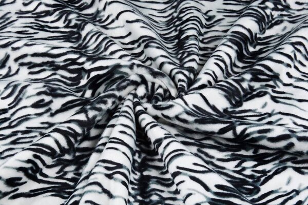 Velboa Witte Tijgerprint