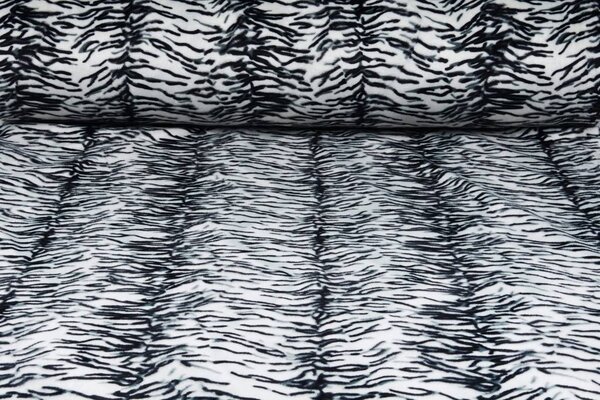 Velboa Bianco Tijgerprint Velboa Bianco Tijgerprint