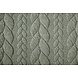 Tricoté Torsade Tissu Jersey Clair Vert Militaire Tricoté Torsade Tissu Jersey Clair Vert Militaire