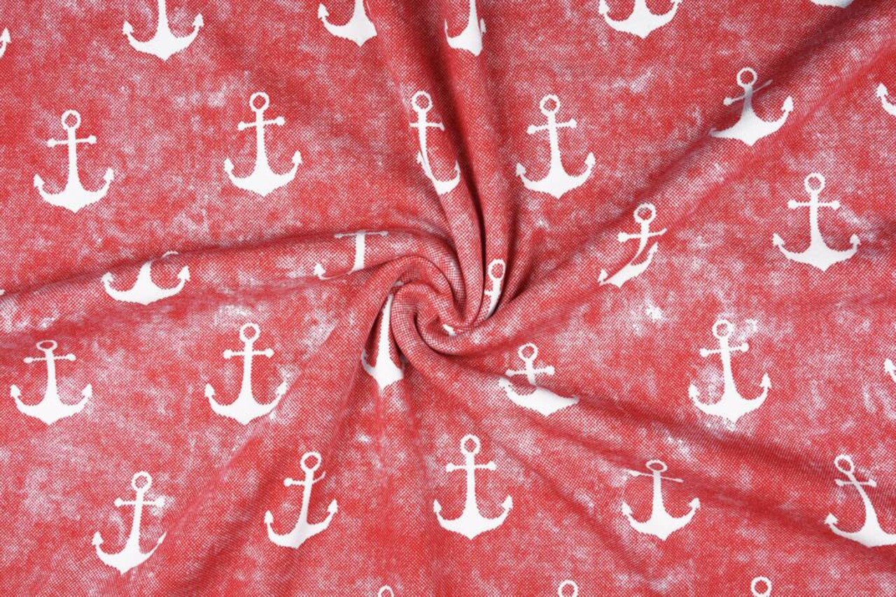 Jogging alpenfleece Anker Rood
