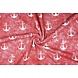 Tejido de Sudadera de Polar Alpino Anker Rojo