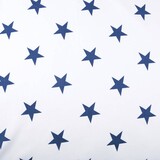 Linnenlook Bedrukt Sterren Blauw Linnenlook Bedrukt Sterren Blauw