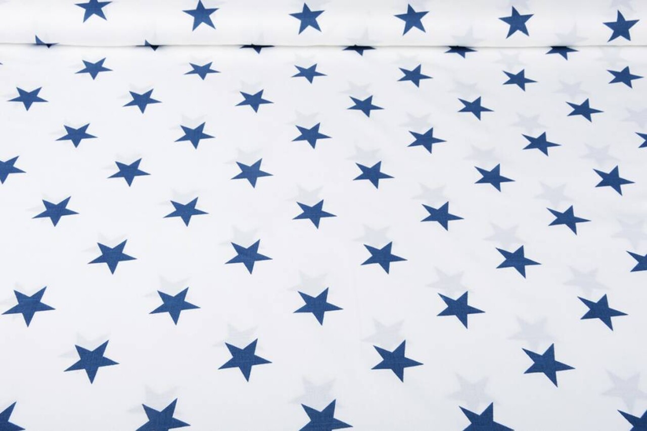 Linnenlook Printed Stars Blue