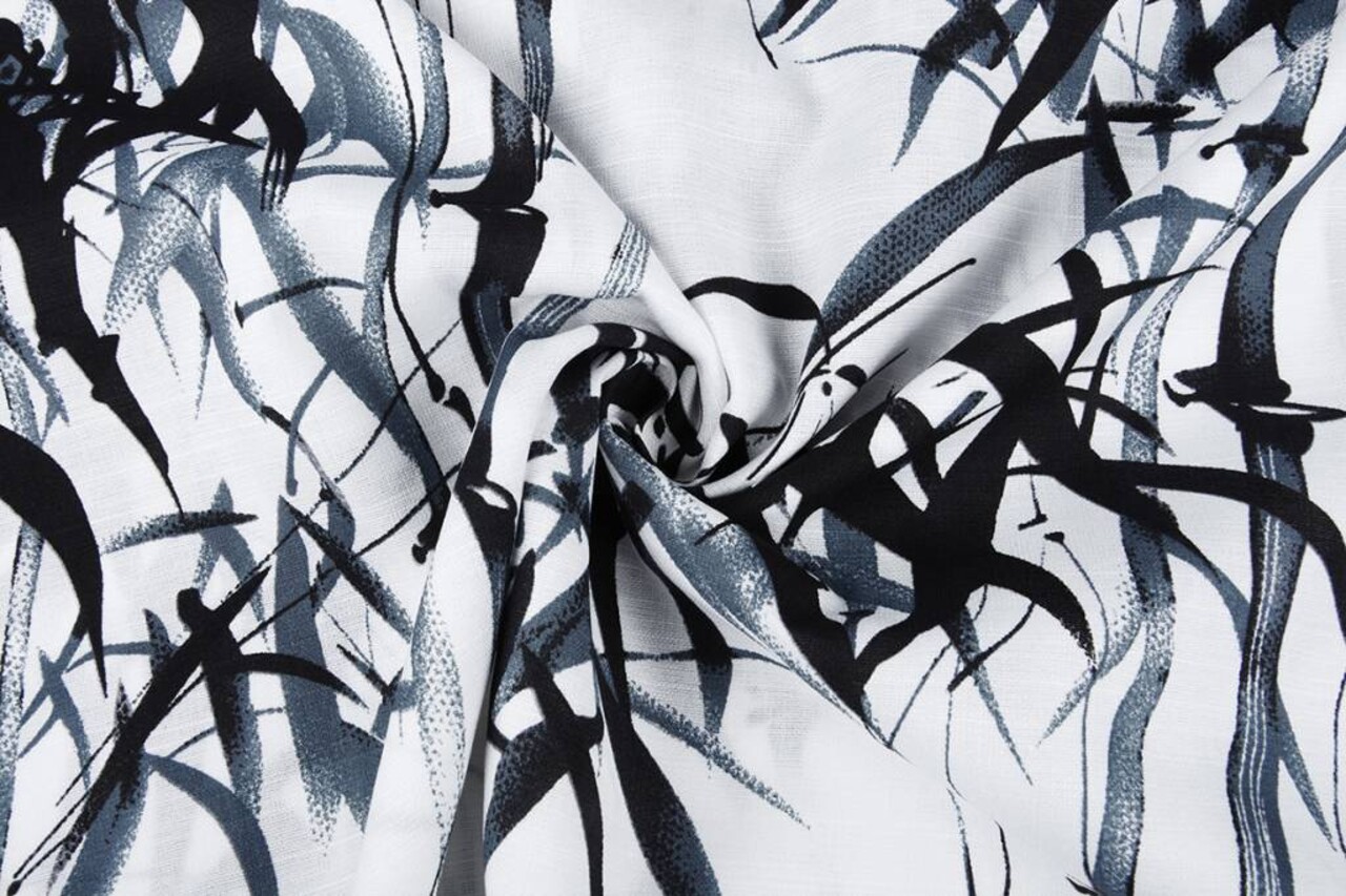 Effetto Lino Stampato Bamboo Plant Effetto Lino Stampato Bamboo Plant