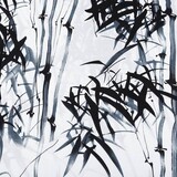 Effetto Lino Stampato Bamboo Plant Effetto Lino Stampato Bamboo Plant