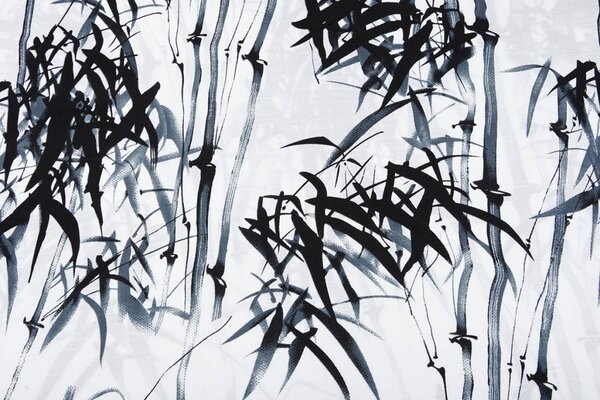 Linnenlook Printed Bamboo plant