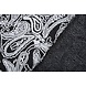 Jacquard Tricoté Oriental Noir et Blanc
